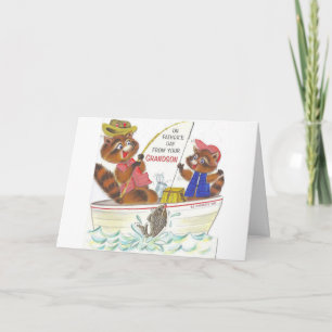 Retro Vatertag - an Opa von Großvater, Karte