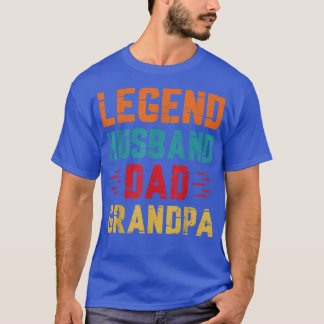 Retro Vatertag - Vater the Legend Husband Vater Gr T-Shirt