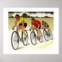 Retro Vektorkunst: Das Rennen