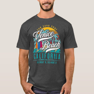 Retro Venice Beach California T-Shirt