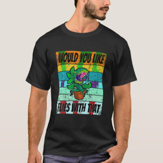 Retro Venus Fly Trap Shirt Karnevorsche Pflanze Sh