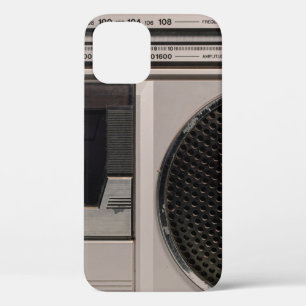 Retro veraltete tragbare Stereo-Radio-Reco Case-Mate iPhone Hülle