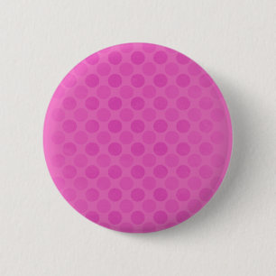 Retro verblasstes rosa Kreismuster Button