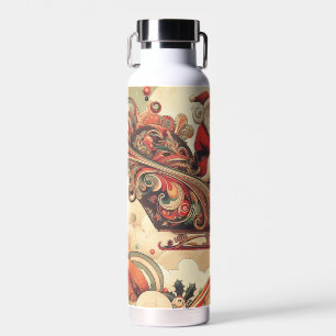 Retro/verspielt/Weihnachtsmann/Weihnachten Trinkflasche