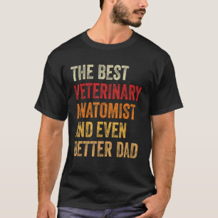 Retro Veterinär-Anatomist und noch besser Vater Fa T-Shirt