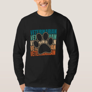 Retro Veterinary - Tierarzt Vintager Tierarzt T-Shirt
