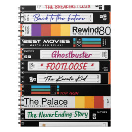 Retro VHS Movie Design Notizblock
