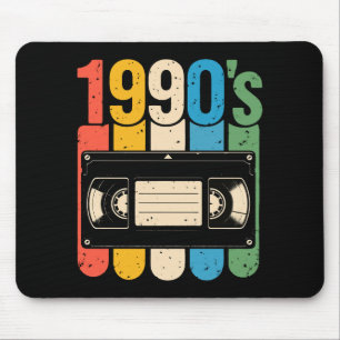 Retro-VHS-Nostalgie der 1990er Mousepad