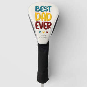 Retro-Vibe 'Bester Vater aller Zeiten' Golf Headcover