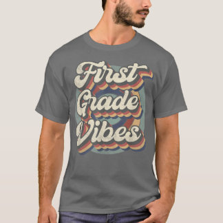 Retro Vibes Back to School Teacher Stu T-Shirt