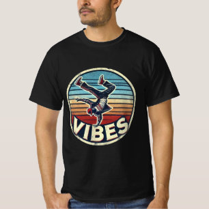 Retro Vibes: Breakdancer in Action Classic T - Shi T-Shirt