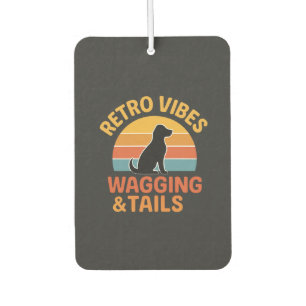 Retro Vibes, Wedelnd & Schwänze Autolufterfrischer