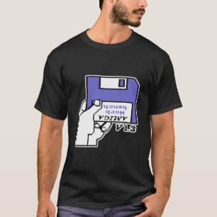 Retro Video Games Commodore Amiga Workbench Beilag T-Shirt