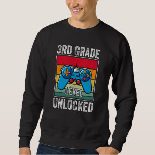 Retro-Videospiel-Geschenk zur 3. Klasse freigescha Sweatshirt
