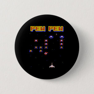 Retro-Videospiel Old School Game 80er Vintage Gami Button