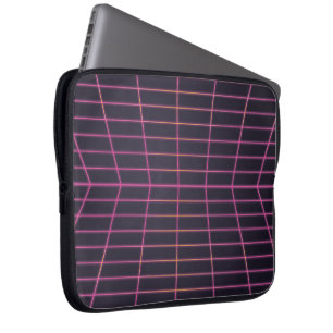 Retro-Videospielgrafik aus den 1980er Jahren Laptopschutzhülle