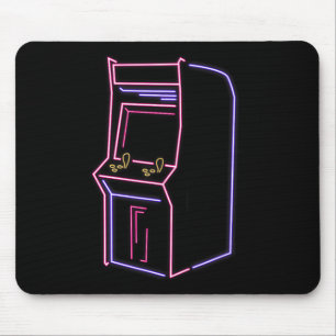 Retro-Videospielmaschine Vintage 80er 90er Mousepad