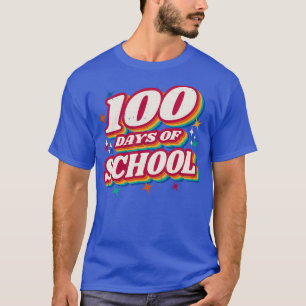 Retro Vintag 100 Schultage T-Shirt