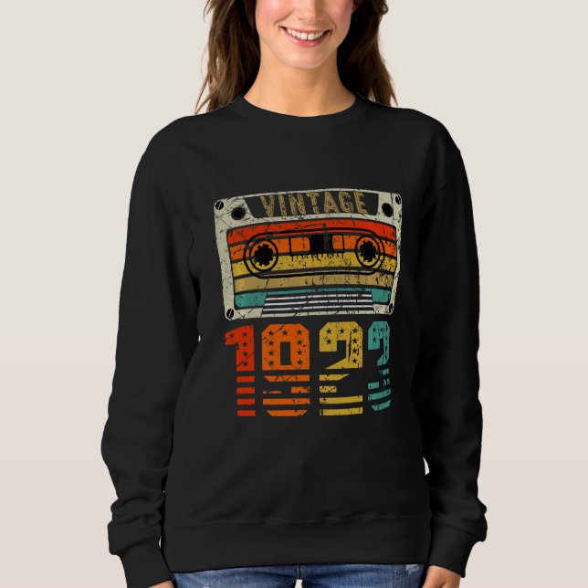 Retro Vintag 1923 100. Geburtstag Sweatshirt (Vorderseite)