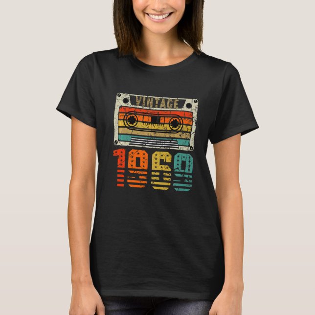 Retro Vintag 1969 53. Geburtstag T-Shirt (Vorderseite)