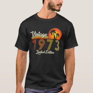 Retro Vintag 1973 49. Geburtstag 49 Jahre alte Mä T-Shirt