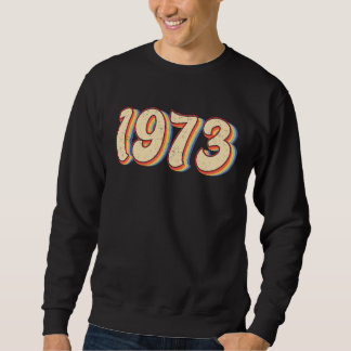Retro Vintag 1973 Roe V Wade Frauenrig Sweatshirt