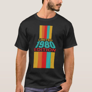Retro Vintag 1980 42. Geburtstag T-Shirt