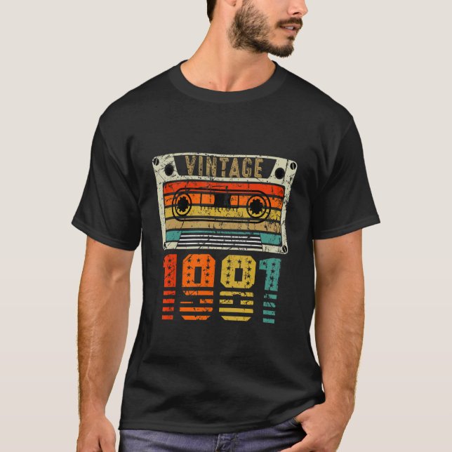 Retro Vintag 1981 41. Geburtstag T-Shirt (Vorderseite)