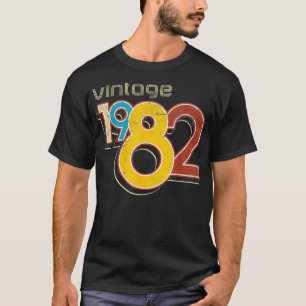 Retro Vintag 1982 40. Geburtstagsjubiläum 40 Ye T-Shirt
