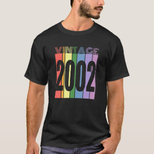 Retro Vintag 2002 20 Yrs Old Bday T-Shirt 1982 20t