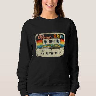Retro Vintag 2016 Cassette Tape Geburtstag Sweatshirt