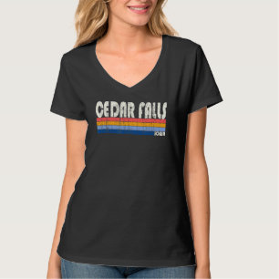 Retro Vintag 70er 80er Style Cedar Falls Iowa T-Shirt