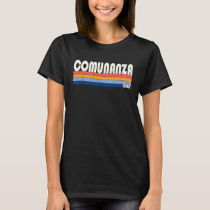 Retro Vintag 70er 80er Style Comunanza, Italien T-Shirt