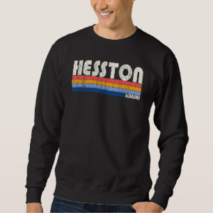 Retro Vintag 70er 80er Style Hesston Kansas Sweatshirt