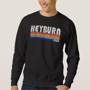 Retro Vintag 70er 80er Style Heyburn Id Sweatshirt