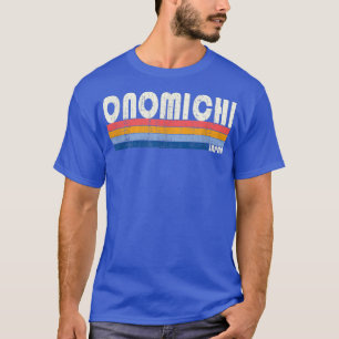 Retro Vintag 70er 80er Style Onomichi, Japan T-Shirt