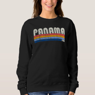 Retro Vintag 70er 80er Style Panama Iowa Sweatshirt