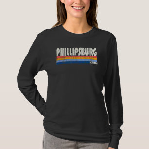 Retro Vintag 70er 80er Style Phillipsburg Kansas T-Shirt