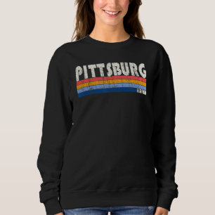 Retro Vintag 70er 80er Style Pittsburg Kansas Sweatshirt
