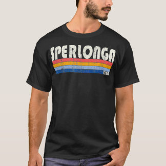 Retro Vintag 70er 80er Style Sperlonga, Italien T-Shirt