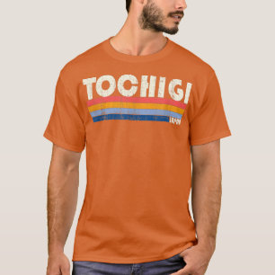 Retro Vintag 70er 80er Style Tochigi, Japan T-Shirt