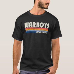 Retro Vintag 70er 80er Style Warboys Vereinigtes K T-Shirt