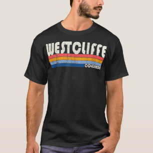 Retro Vintag 70er 80er Style Westcliffe, CO T-Shirt