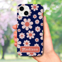 Retro Vintag 70er Daisy Pattern Groovy Name