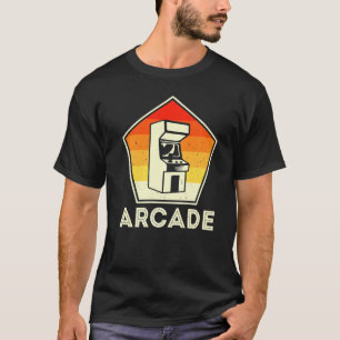 Retro Vintag 80er Arcade Video Game Machine Gamer T-Shirt