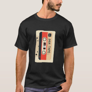 Retro Vintag 80er Mix Music Cassette Tape T-Shirt