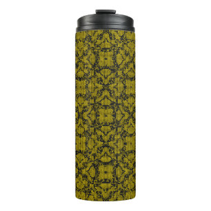Retro Vintag Ästhetischer Hintergrund Design 80er, Thermosbecher
