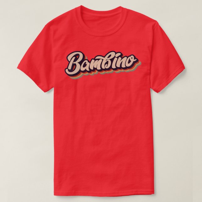 Retro Vintag Bambino T-Shirt (Design vorne)