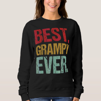 Retro Vintag Best Grampy Ever New Orleans Club Sweatshirt