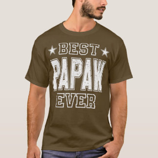 Retro Vintag Best Papaw Ever Funny Vathday  T-Shirt